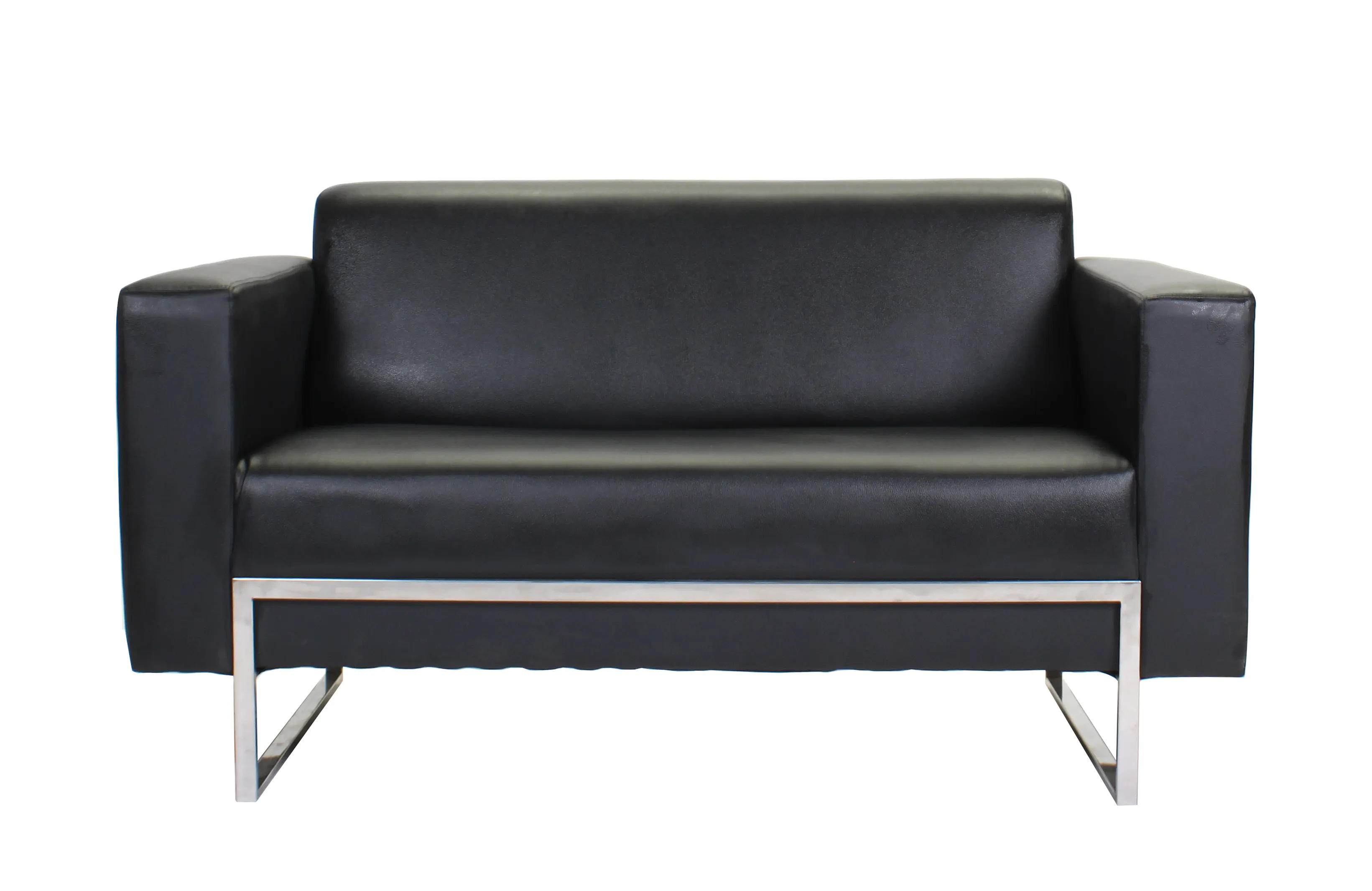 2 Series Henley Sofa Black Color With Front View